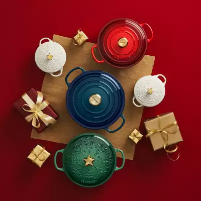 Foodie gift ideas | Le Creuset No&euml;l Round Dutch Oven