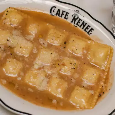Ravioli at Cafe Renee