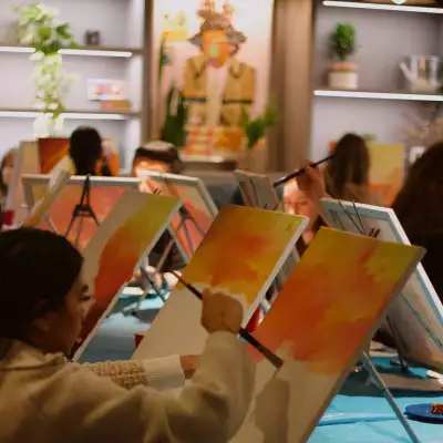 The best cafes in Toronto | Painting at 10 Dean