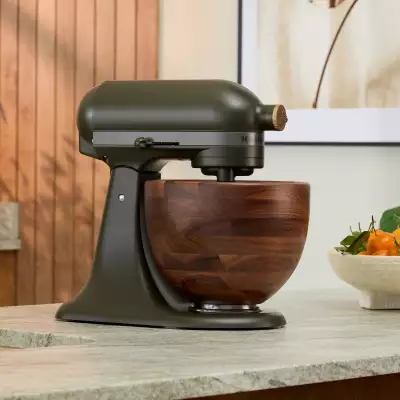 Christmas gift ideas for foodies | KitchenAid 2024 Design Series Evergreen Tilt-Head Stand Mixer