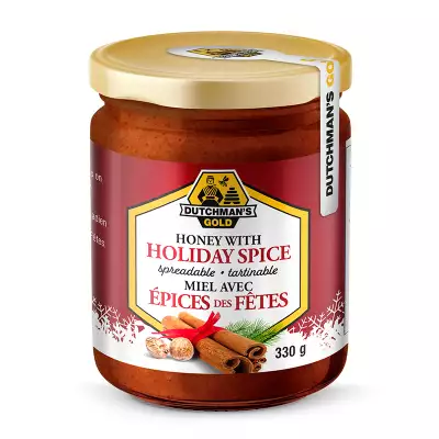 Christmas gift ideas for foodies | Dutchman's Holiday Spice Honey
