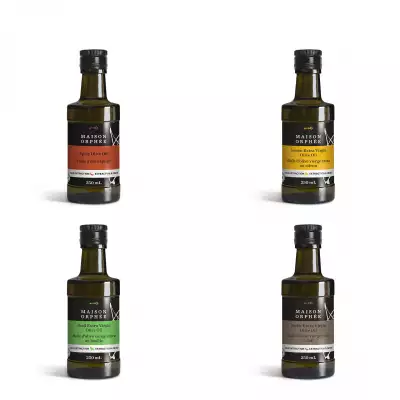 Christmas gift ideas for foodies | Maison Orph&eacute;e Flavoured Olive Oils