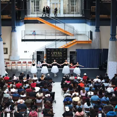 The event space at St. Lawrence Market North