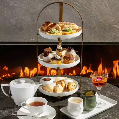 Afternoon tea at Writers Room Bar
