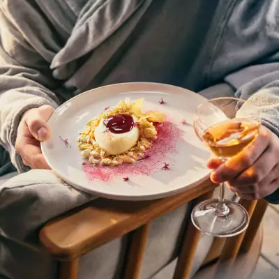 A dish at Thermea Spa Village Whitby