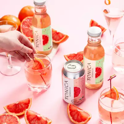 Summer drinks | Tonica Kombucha greapefruit