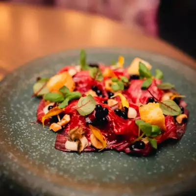 Powder Room | Wagyu Beef Carpaccio