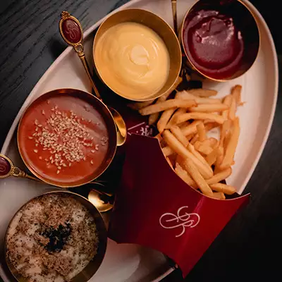Powder Room | Champagne Frites