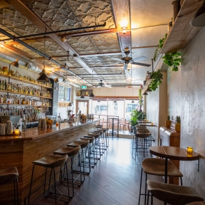Best cocktail bars in Toronto | The bar and seating area inside Civil Liberties