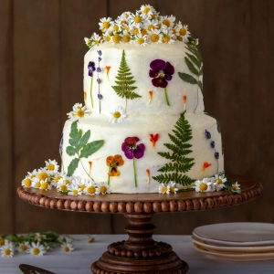 Summer recipes for dinner | Salted Honey Chamomile Cake