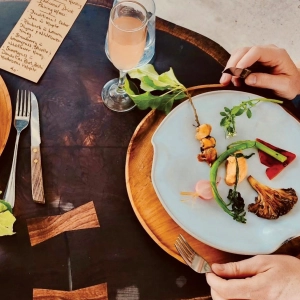 Indigenous food experiences in Canada | A dish on the table at Naagan in Owen Sound, Ontario
