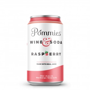 Pommies Wine & Soda Raspberry