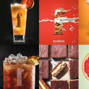 Covers of foodism magazine