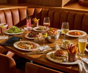 An assortment of dishes at The Frederick