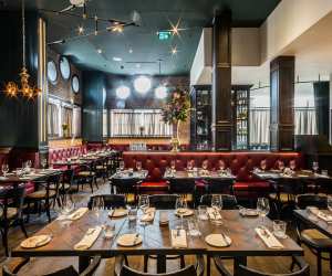The interior at the Civic restaurant at the Broadview Hotel in Toronto