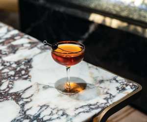Classic Manhattan cocktail recipe.