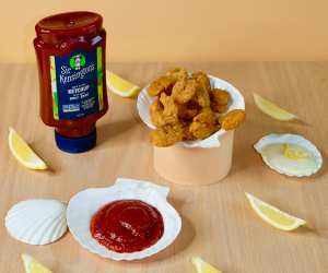 Sir Kensington's Ketchup | Butterfly shrimp and cocktail sauce at Bar Mignonette, Toronto