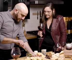 Wine and cheese pairings from Principle Fine Wines | Afrim Pristine and Elsa Macdonald