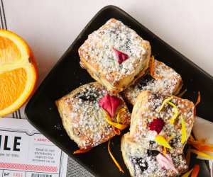 The Drake's Blueberry scones recipe