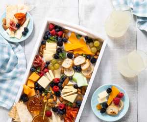 Bothwell Cheese | A beautiful board brimming with cheese and fruit