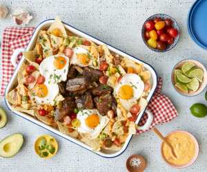 Summer recipes | BBQ beef chilaquiles