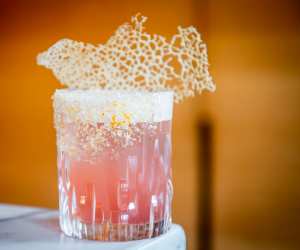Happy hours in Toronto | Raider of the Lost Grapefruit cocktail at Luma