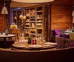 The dining room at TOCA, inside The Ritz-Carlton, Toronto