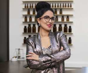 Founder of Sloane Fine Tea Merchants, Hoda Paripoush