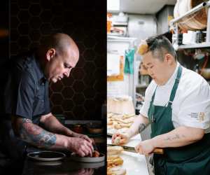 DASHA’s Executive Chef, Hans Vogels, and The Soy Luck Club’s Founder and Chef, Eva Chin