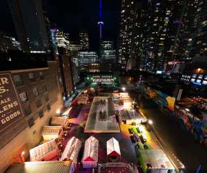 WinterViews skating rink in Toronto