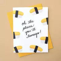 Delicious Christmas gift ideas | Chu On This Studio greeting cards