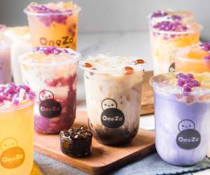 The best bubble tea in Toronto | assorted milk tea and fruit tea with specialty tapioca flavours from OneZo Tapioca