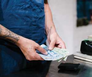 A server at Ten Restaurant | Jeffrey Chan