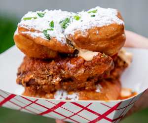 The best Toronto food markets | A beignet sandwich from Street Eats Market