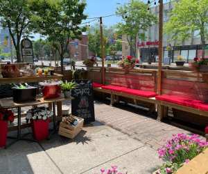 Estrella Damm Culinary Journey | The patio outside Bar Catalina