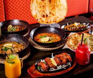 Karahi Boys' authentic Pakistani food | A spread of dishes at Karahi Boys