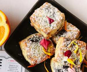 Breakfast and brunch recipes | The Drake's buttery blueberry scones