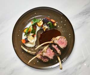 Main course recipes | Walnut-crusted roasted lamb rack