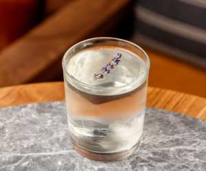 Bridgette Bar, Toronto | Heartbreak Mountain cocktail at Bridgette Bar in The Well
