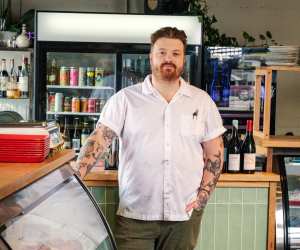 Fat Rabbit | Executive chef Zach Smith poses at Fat Rabbit