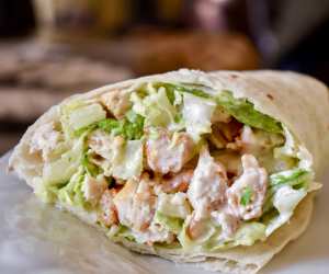 Chicken caesar salad wrap Toronto