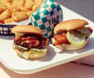 Sliders at the new Pennies location on College Street