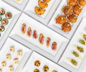 A spread of passed apps from O&B