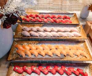Nobu's sushi brunch buffet