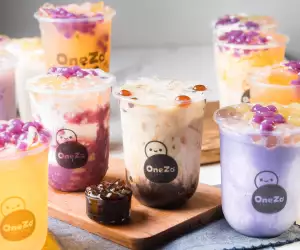 The best bubble tea in Toronto | assorted milk tea and fruit tea with specialty tapioca flavours from OneZo Tapioca