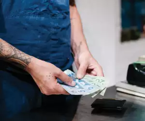 A server at Ten Restaurant | Jeffrey Chan