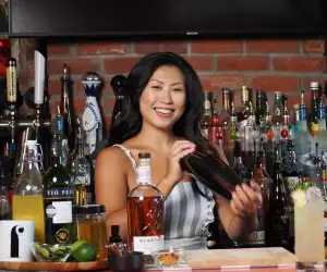 Evelyn Chick shakes up some cocktail recipes In the Kitchen with Foodism