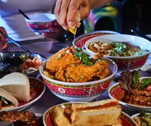 Superfresh Asian night market | An assortment of dishes at Superfresh