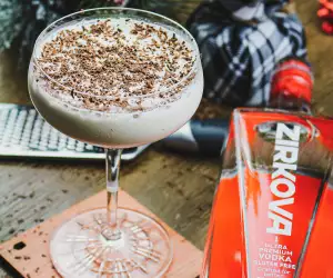 Mistletoe mudslide cocktail | Zirkova Vodka Mistletoe mudslide cocktail