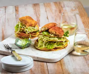 Seafood recipes | Fish tacos with herbed slaw